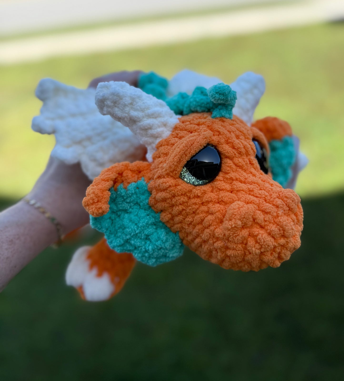 Orange Sunfire Dragon