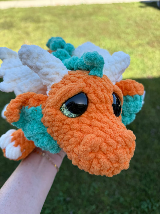 Orange Sunfire Dragon