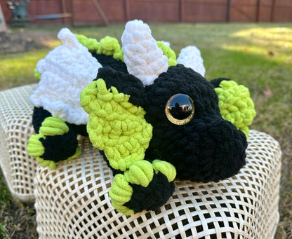 Cuddle Dragon Black and Green